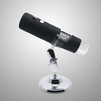 Skaitmeninis Nešiojamas 1000X Mikroskopu Reguliuojamas WiFi 8 Led 2MP 1080P didinamąjį stiklą Vaizdo Kamera (Juoda)