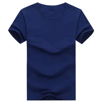 2020 Naujas Vasaros Vyrai Trumpas Rankovės marškinėliai Jaunų korėjiečių Medvilnės Laisvalaikio Plonas Kietasis S-5XL Dydis Nemokamas Pristatymas