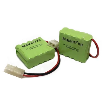 4pcs/daug MasterFire Originalus Ni-MH 12V AAA 800mAh Baterijos Įkraunamos NiMH Baterijos Paketas Su Kištukais Nuotolinio Valdymo Automobilis