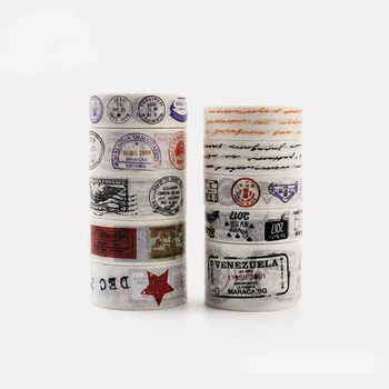 Sumaišykite dydis 10vnt vintage stiliaus tema Washi tape Lipnia Izoliacine 