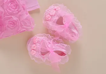 Mergytę 1 metų gimtadienio suknelė rožinės spalvos šalis Lankas mazgas boutique gražūs kūdikių princesė suknelė cute gėlių nėrinių kūdikių suknelės