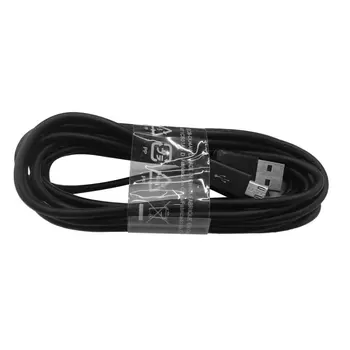 3 M Extra Long Micro USB Įkroviklio Laidą Žaisti Įkrovimo Laidas Linija PS4 Wireless Controller black