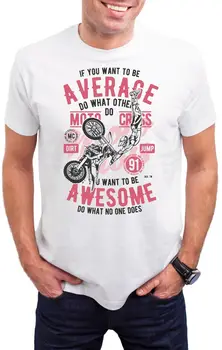 Nauja 2019 M. Vasarą Mens Nuostabus Motokroso T Shirt Mens Marškinėlius Lenktynėse Trackday Rėmo Dviratininkas Motox TrialCasual Tee