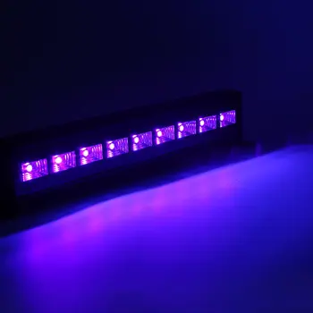 Nuotolinio Valdymo UV Violetinė Ilgio Sienos Plauti Sienos Lempos Balso Kontrolės Šokių Lempos Specialiųjų Efektų, Vestuvės, Kalėdos, Helovinas