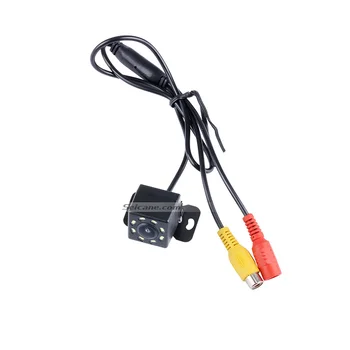 Seicane Black HD Automobilio galinio vaizdo Kamera, Atbulinės Stovėjimo Backup su 8 LED Ekranas, Plastikiniai 648*488 pikselių Stebėti Rinkinys CCD CMOS