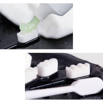 1PC dantų šepetėlį Ultra-fine Soft dantų Šepetėlis Antibakterinis Apsaugoti Guma, Sveikatos, Kelionių Nešiojami Dantų Šepetėlis Burnos Higienos Priemones, Karšto