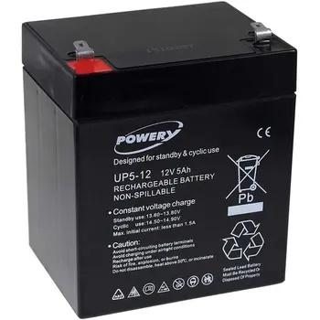Powery GELIO baterijos SAI APC Smart-UPS SMT3000RMI2U 12V 5Ah