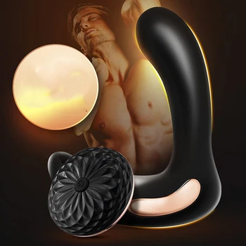 7 Spartos Belaidžio Nuotolinio Valdymo Vibratoriai, Prostatos Massager Skatinti Dvigubos Vibracijos Varikliai Masturbator Vyrų Suaugusiųjų Produktų Sekso Žaislai