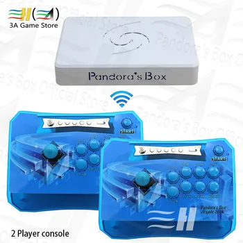 Arcade Valdytojas Rinkinys 2 Žaidėjai Kreiptuką Pandora ' s Box 6 1300 1 Belaidis Arcade Kovos Žaidimas Stick Prijungtas prie TV, PC, PS3
