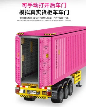 YC-QC013 Yuji-Professional Edition konteinerių blokai konteinerių modelio vaikų dėlionės blokai žaislai vaikams dovanų