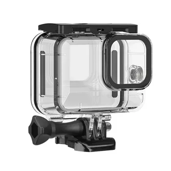 60m po vandeniu Vandeniui Atveju GoPro Hero 9 Apsauginį Korpuso Dangtelį Būsto Fotoaparato Objektyvą 60m Nardymo, Plaukimo Reikmenys*