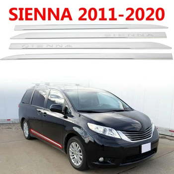Toyota SIENNA (2011-2020 M.) ABS Išorės Duris, Kūno Pusėje Liejimo Chrome Apdaila, 4 VNT.