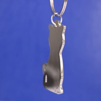 Naujas Mados Kūrybos Modelis Katė Keychain Populiarus Universalus Metalo, Raktų Žiedas Key Chain automobilio raktų žiedas