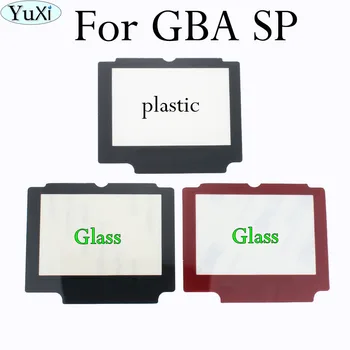 YuXi už GameBoy Advance SP GBA SP Raštas Plastiko, Stiklo Ekranas Objektyvas Nintendo Game Boy
