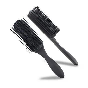 Plaukų Šepetys Priežiūros Šukos Oro Pagalvė Hairbrush 9 Eilučių Antistatikas Galvos Massager Priemonė, Plastikiniai Dentangling Teptuku Vyrų Plaukų Kirpimo Šukos