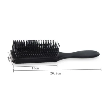 Plaukų Šepetys Priežiūros Šukos Oro Pagalvė Hairbrush 9 Eilučių Antistatikas Galvos Massager Priemonė, Plastikiniai Dentangling Teptuku Vyrų Plaukų Kirpimo Šukos