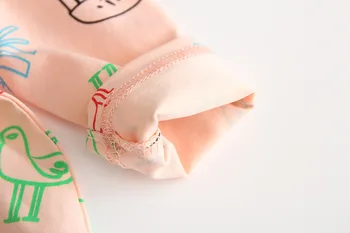 Pavasarį, Rudenį Kūdikių Drabužiai Šiltas Animacinių Filmų Grafiti Spausdinimo Ilgomis Rankovėmis Romper Kūdikis Berniukas Mergaičių Jumpsuit Už Bamblys Baby Kombinezonas