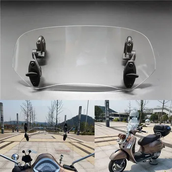 Pakeisti Yamaha Kawasaki Honda Motociklų Vėjo Ekranas Plastiko Skaidrus Stiklas