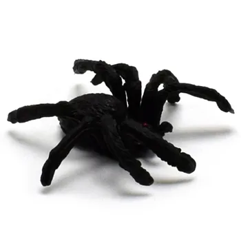 5vnt Juodas Voras Haunted House voratinklyje Baras Šalis Dekoro Modeliavimas Magija Sudėtinga Žaislas Siaubo Helovinas Apdailos 4.5 cm