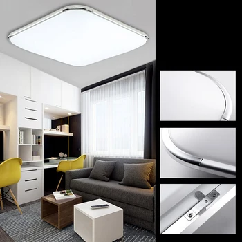 NewNewLED Lubų Šviesos Modernios Lempos Kambarį Apšvietimas, Miegamojo, Virtuvės Paviršinio montavimo Lempa LED Sumontuoti Apšvietimo Namų Puošybai