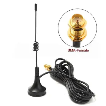 SMA-Moterų Dual Band Antena BaoFeng 888s UV-5R Walkie-talkie, Radijas, Transporto priemonės, Automobilių