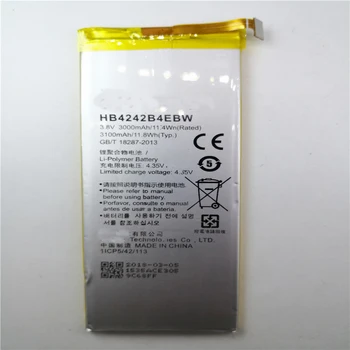 HB4242B4EBW Li-ion telefono baterija Huawei honor 6 H60-L01 H60-L02 H60-L11 H60-L04 garbę 4X 3000mAh su Remonto Įrankiai