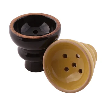 10vnt Mažų keraminių kaljanas puodą paprastųjų akytos keramikos puodą rūkyti kaljanas vietoje Keramikos kaljanas priedai
