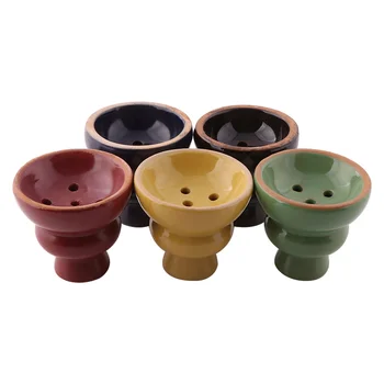 10vnt Mažų keraminių kaljanas puodą paprastųjų akytos keramikos puodą rūkyti kaljanas vietoje Keramikos kaljanas priedai