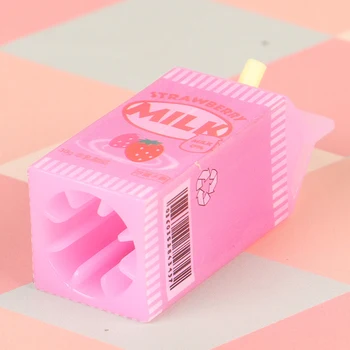 1:12 Miniatiūriniai Lėlių Mini Dervos Pakuotėje Pieno Modelį, Virtuvės Reikmenys, Žaislai