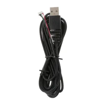 USB Minkštas Pelės Kabelio Linijos Pakeitimas Vielos steelseries Varžovų 300 Pelės X5QC