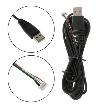 USB Minkštas Pelės Kabelio Linijos Pakeitimas Vielos steelseries Varžovų 300 Pelės X5QC