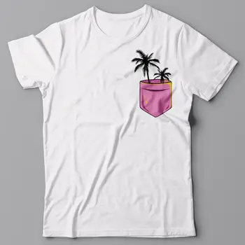 Naujas 2019 Mados Karšto Mados Marškinėliai Prekės Juokingi Marškinėliai su Spausdinta Kišenėje - Delnu - Grafikos Teecompany T Shirts