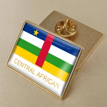 Herbas Centrinės Afrikos Respublikos Vėliava, Herbas Sagė/Emblemos/Atvartas Smeigtukai