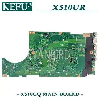 KEFU X510UQ originalus mainboard ASUS X510UR X510UNR X510UR X510U su I7-7500U GT930MX-2 GB Nešiojamas plokštė