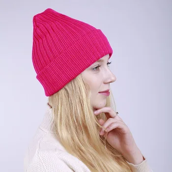 2019 žiemos moterų skrybėlę Ponios Atsitiktinis Bžūp Naujos Beanies Megzti Kietas Mielas Skrybėlę Merginos Rudenį Moteriška Kepuraitė Kepurės Šilčiau variklio Dangčio