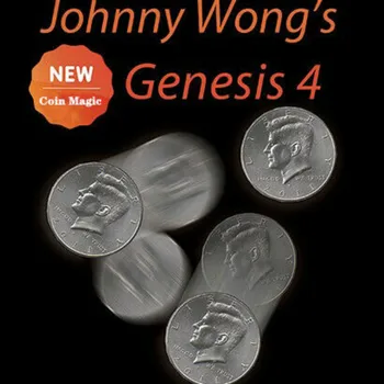 Johnny Wong Genesis 4 Johnny Wong Monetos Magija Gudrybės Profesionalių Magų Gudrybė Įdomus Close up Magic Rekvizitai