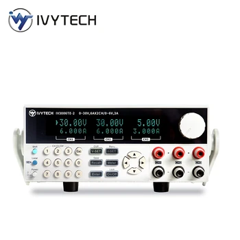 IVYTECH Programuojami Tri-channel DC Maitinimo Supply10mV/1mA 30 V/3A 30 V/6A 60V/3A OVP OTP Laboratorinio Stendo Maitinimo Šaltinis