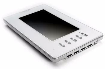 SmartYIBA Home Security 7'Inch LCD Ekranas Laidinis Vaizdo Duris Telefono durų skambutį Garsiakalbis Vaizdo Domofonas Sistema 1 Kamera 6 Stebėti