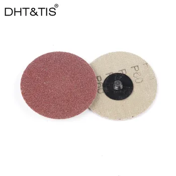 DHT&TIS 15pieces 3Inch Roloc Šlifavimo Disko Krašteliu Varantys Šlifavimo Audinio, Vilnos Veltinio Poliravimo Ratas + 1 Turėtojas Metalo elektriniai Įrankiai