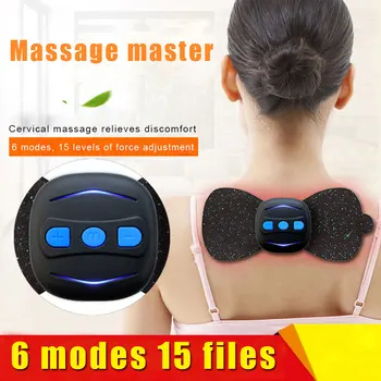 Nešiojamų Mini Electric Kaklo Massager Gimdos Kaklelio Masažas Stimuliatorius Skausmo A7