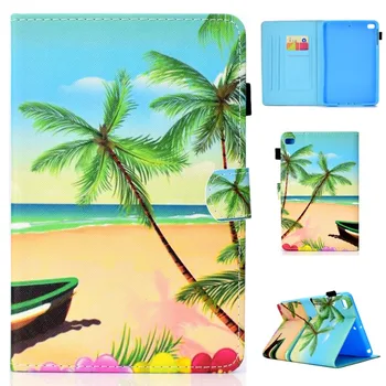 Plonas TPU Odinis dėklas Dviračių berniukas Akvarelė Dramblys Paplūdimio Modelis, Dažytos Tablet Case for iPhone 5 6 8 Cartoon Smart Cover