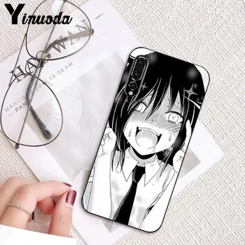 Yinuoda Anime mergaitė animaciją japonija mielas veidas Telefoną Atveju Huawei P20 30 P20Pro P20Lite P30Lite Psmart P10 9lite