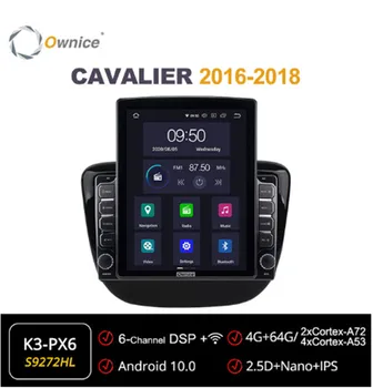 Ownice Octa 8 Core Android 10.0 Automobilio Radijo forChevrolet Cavalier 2016 2017 2018 GPS Multimedia Stereo PlayerTesla Stiliaus 4G LTE