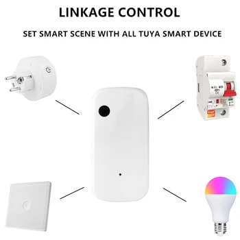 Tuya Smart Home Rinkinys WIFI Apšvietimo Jutiklis WiFi Ryškumo Jutiklio, Alexa, Google Namų Protingo Gyvenimo USB Šviesos Jutiklis