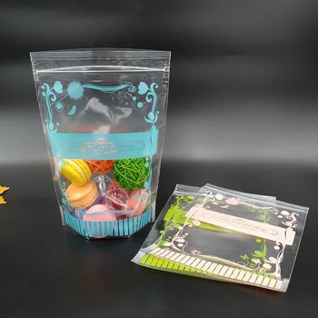 Ferimo 50pcs Kūrybos mielas gėlių modelio ziplock maišą maisto saldainiai dovanų miltelių pakavimo maišelis mažas plastikinis maišelis pakuotė