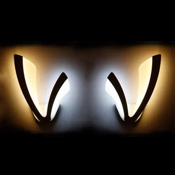 Modernus ir stilingas LED siena šviesos Kūrybinis dizainas LED naktiniai sienos šviesos diodų (LED altoriaus laiptų sienos šviesos