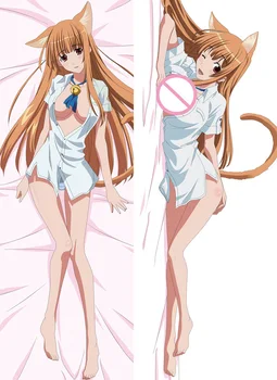 2018-liepos Japonija, Anime personažai Asobi ni Iku Yo seksuali mergina eris Dakimakura kūno mesti pagalvę padengti atveju Kūno Hugging užvalkalas