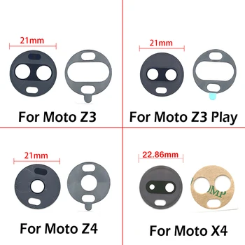 2vnt Galiniai Atgal Kameros Stiklo Lęšis Motorola Moto Z4 Z3 Žaisti X4 G8 G9 E6 E7 žaisti plius Galios Lite Su Lipduko Klijų