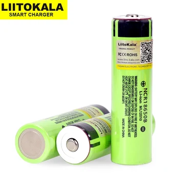 4PCS Liitokala Originalus NCR18650B 3,7 V 3400 mah 18650 wiederaufladbare ličio-batterie Geeignet für taschenlampe batterie (Kei