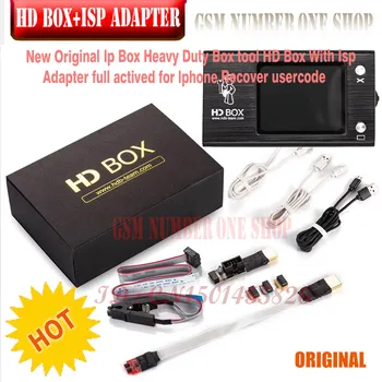 Naujas Originalus Ip Box Sunkiųjų Box įrankis HD Dėžutė Su Isp Adapteris, pilnas actived už lphone Susigrąžinti usercode